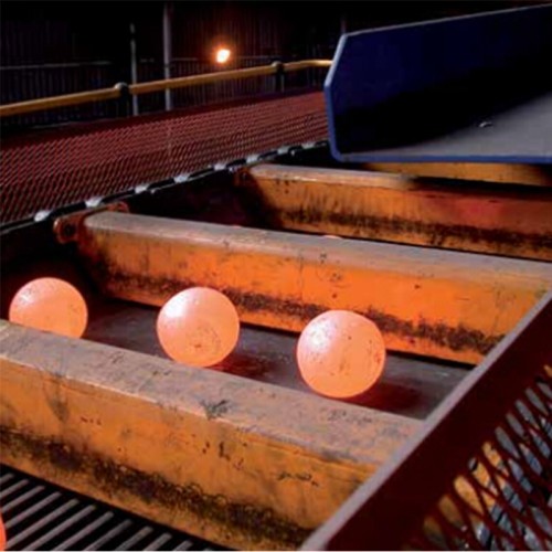 Forged steel ball cost-effective material good